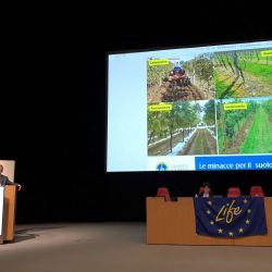 Presentation of the first results of the Soil4Wine LIFE + project at ENOFORUM 2019