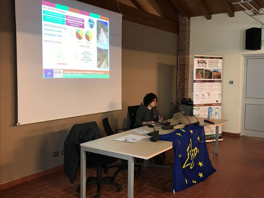 Irene Diti presents the demo activities carried out during the Project